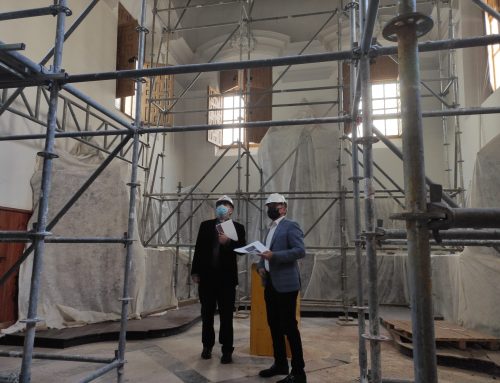 Las obras de rehabilitación de la bóveda de la Sacristía de Iglesia de las Santas Justa y Rufina comenzarán próximamente